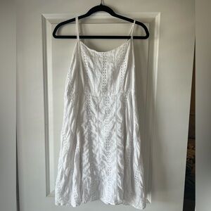 Old Navy White Sundress, Large